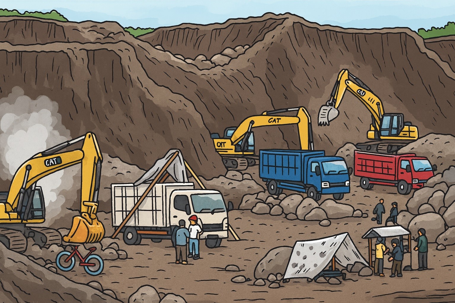 Aktivitas Tambang Pasir di Kawasan Semeru Ditutup Sementara demi Keselamatan Warga