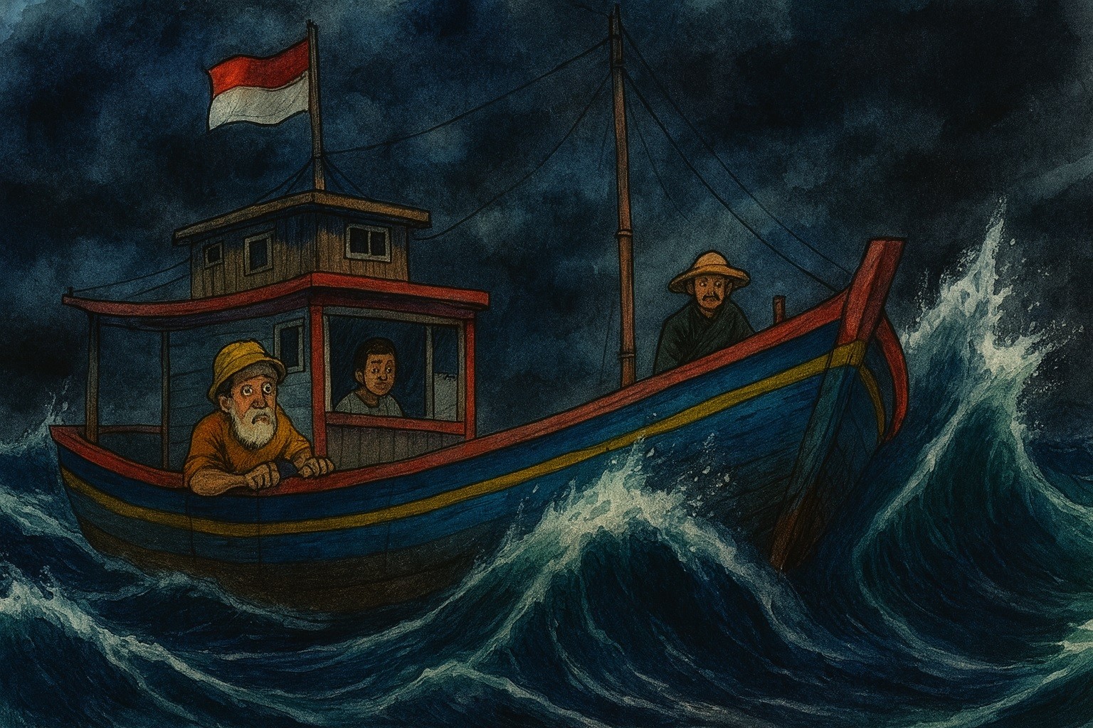 BMKG: Tiga Sistem Siklon Picu Gelombang Tinggi hingga 6 Meter, Warga Pesisir Diminta Waspada