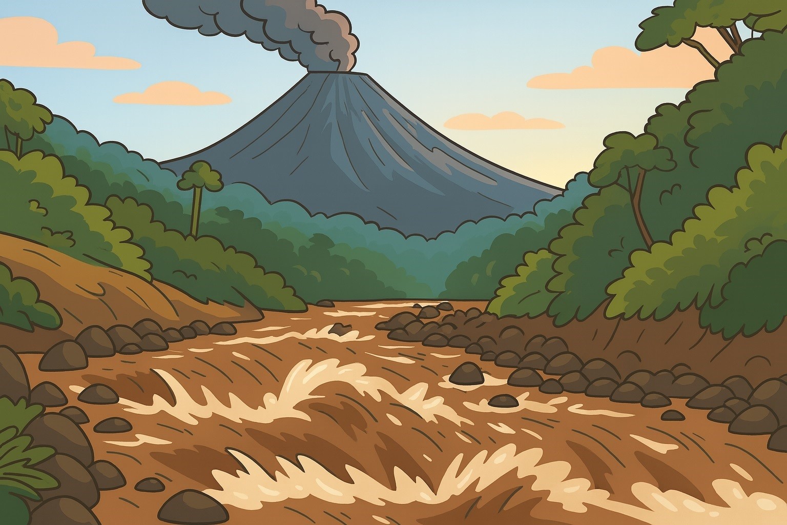 Aktivitas Semeru Meningkat, Lahar Hujan Mengalir Hampir Dua Jam