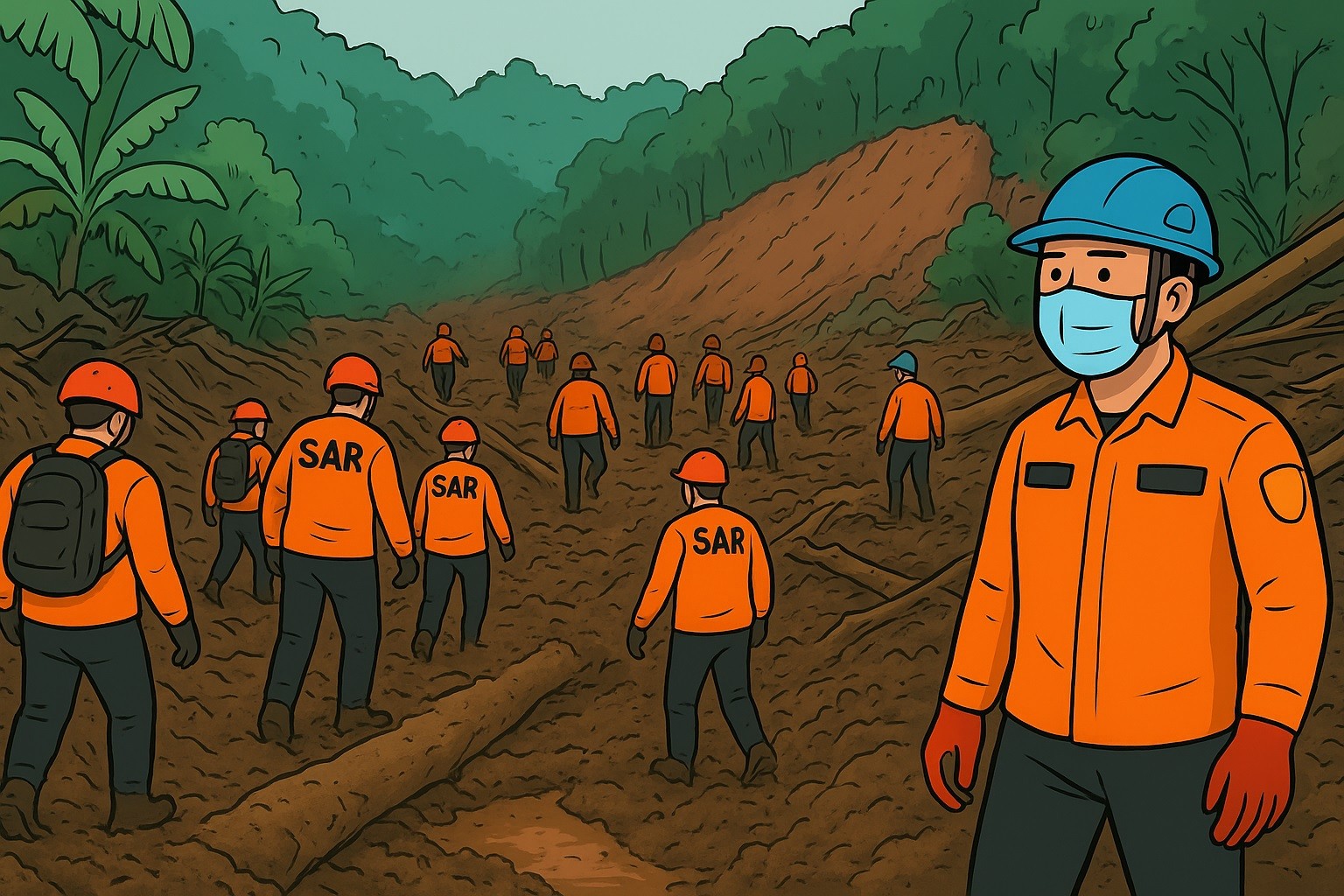 Masuki Hari Ketujuh, Dua Jenazah Ditemukan