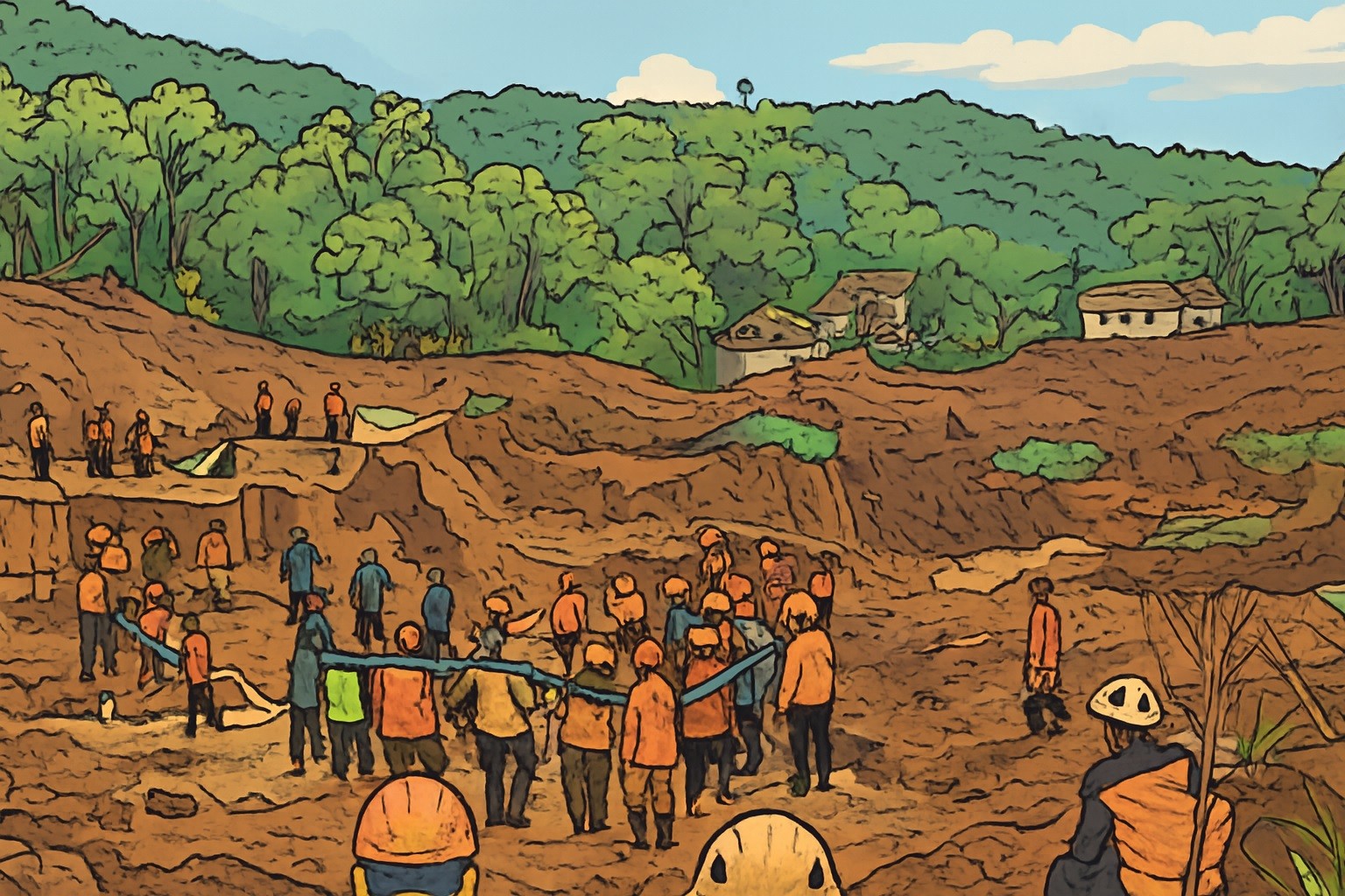 Operasi Pencarian Longsor Cilacap Dihentikan, Risiko Medan Jadi Alasan Utama