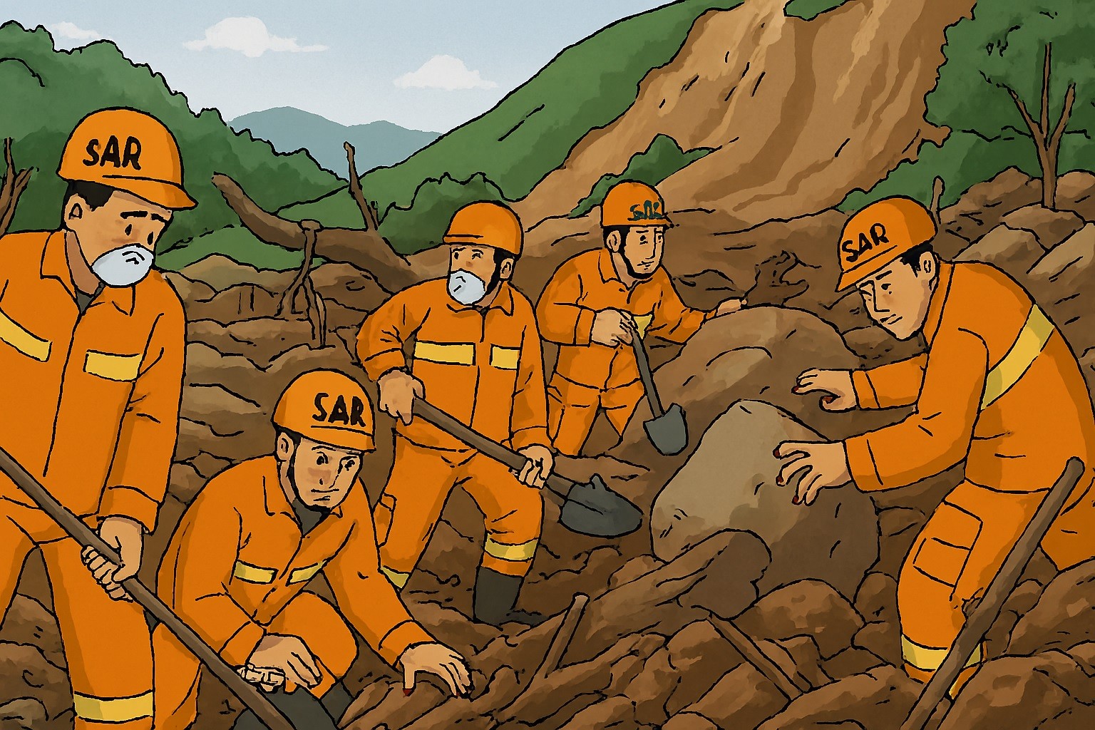 Empat Hari Longsor Banjarnegara: 3 Warga Meninggal, 25 Masih Hilang, 934 Mengungsi