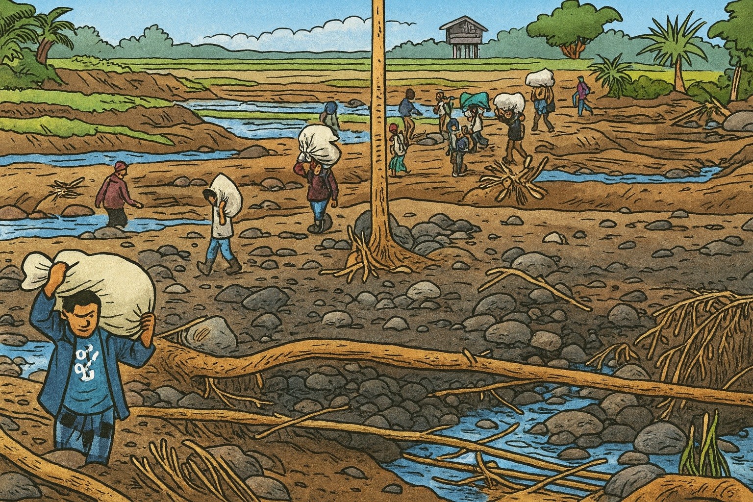 645 Warga Masih Bertahan di Pengungsian Imbas Erupsi Semeru, Banyak Mulai Sakit